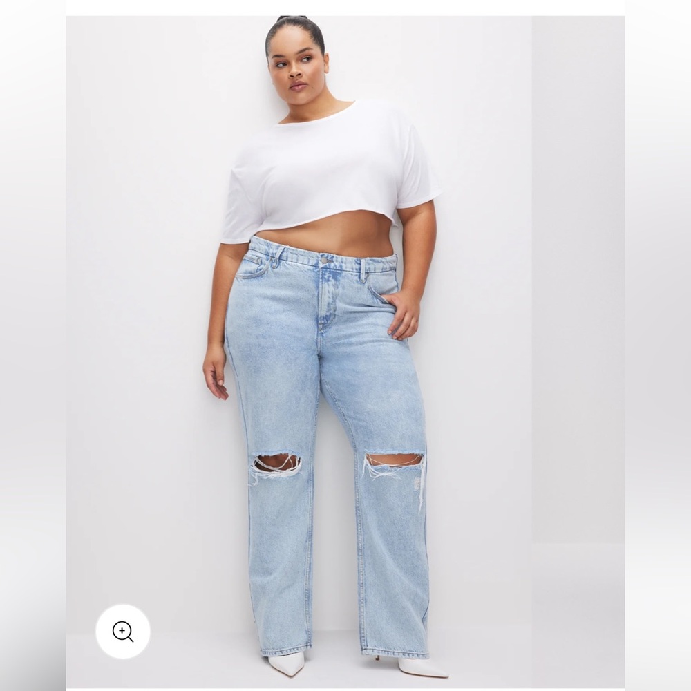 GOOD AMERICAN Good 90s Denim Jeans Plus Size